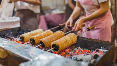 Make Easy Hungarian Chimney Cake Recipe At Home Spices N Flavors