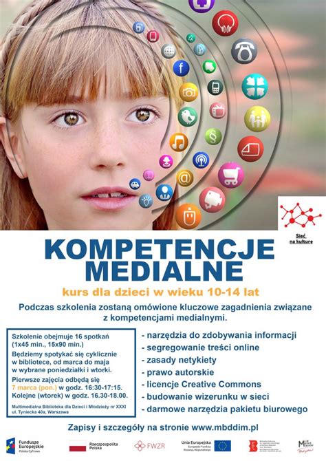 Kompetencje Medialne Kurs Dla Dzieci W Wieku Lat Warszawa