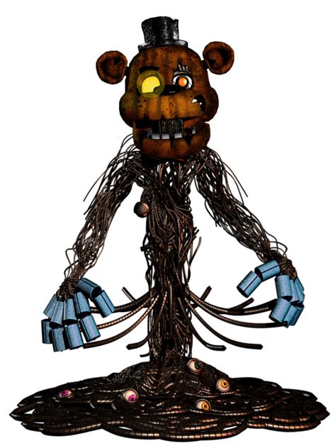 Burned Freddy Molten Freddy Remasterized V2 By Darkshadow187 On