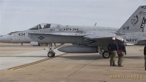 F A Legacy Hornet Last Usn Ops Flight Ceremony Feb Youtube