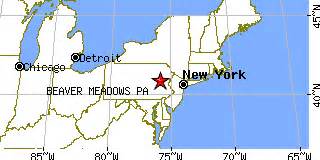 Beaver Meadows, Pennsylvania (PA) ~ population data, races, housing ...