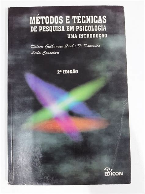 Livro métodos e Técnicas de Pesquisa em Psicologia Uma Introdução