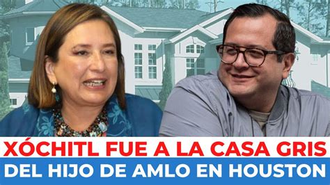 X Chitl G Lvez Visita La Casa Gris Del Hijo De Amlo En Houston