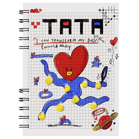 Bullet Journal Bts Tata Caderno Elo7 Produtos Especiais