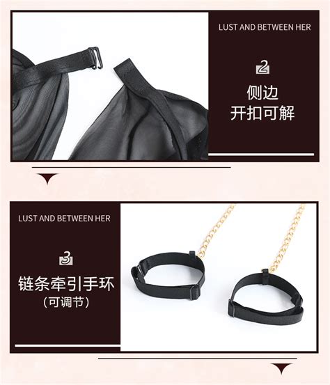 Bebinca Sm Bell Bondage Breastless Three Point Sexy Lingerie Sexy Pajamas Shopee Malaysia