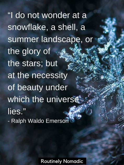 Snowflake Quotes: 110 Best Snowflake Sayings | Routinely Nomadic