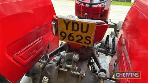 Massey Ferguson 135 3cylinder Diesel Tractor Vintage Results Harrogate 2023 Machinery And