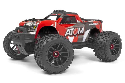 HPI Maverick RC Atom 1/18 4WD Electric RTR Truck - Red - Wonderland ...