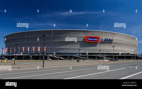 Stadium Tarczyn Arena In Wroclaw Poland Stock Photo Alamy