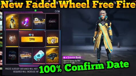 New Faded Wheel Free Fire New Faded Wheel Free Fire India Server