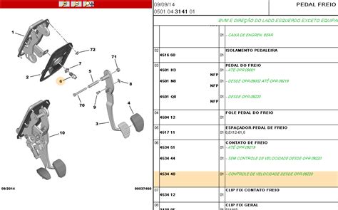 Interruptor Pedal Sensor Da Luz De Freio Original Peugeot