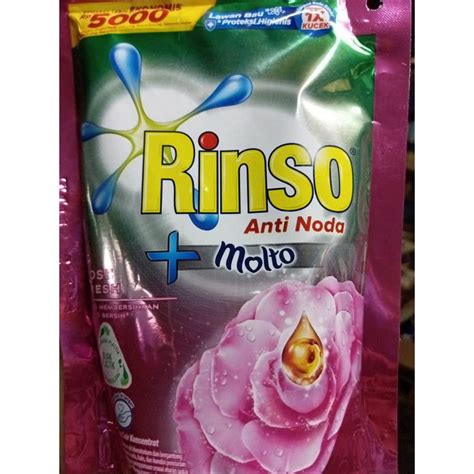 Rinso Molto Rose Fresh Deterjen Cair 2 15 L