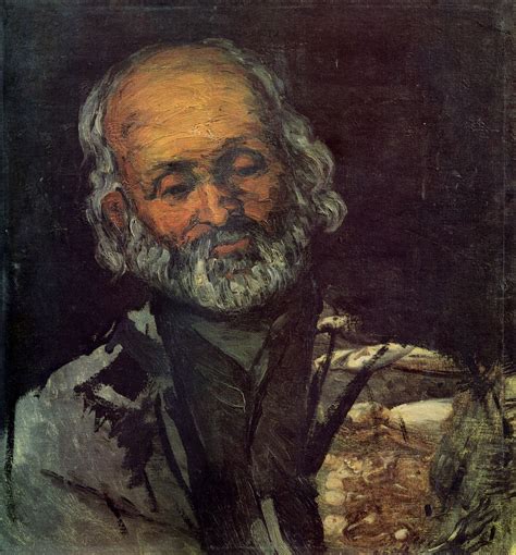 Tête de vieillard 1865 Cézanne Musée d Orsay 0 51x0 48 Cezanne