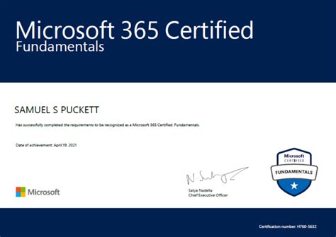 Microsoft 365 Certified Fundamentals Ms 900 Certification Sspiv Learn Engineer Hack