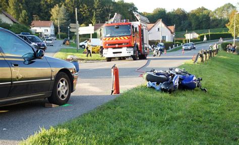 Territoire De Belfort Dramatique Accident De Moto