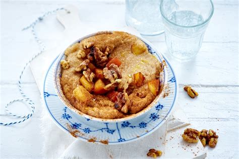 Amaranth Porridge Mit Pfeln Und Waln Ssen Rezept Lecker