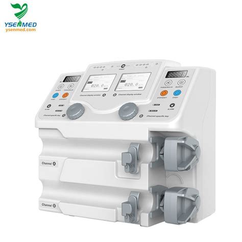 Yszs 810t Hospital Medical Digital Injection Infusion Double Channel