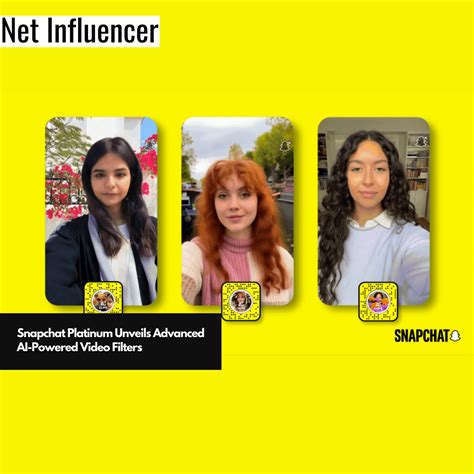 Snapchat Platinum Unveils Advanced AI-Powered Video Filters