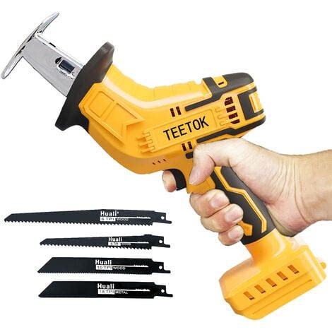 Small Cordless Reciprocating Saw Electric Saber Saw With Blades