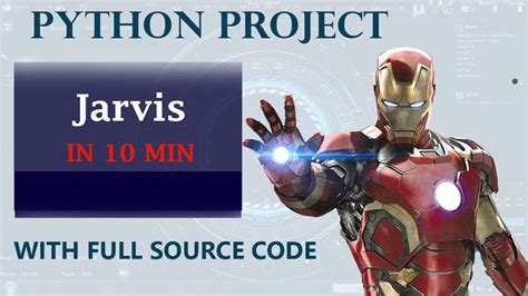 Iron Man Jarvis AI Desktop Voice Assistant Python Tutorials For