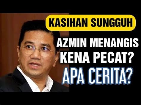 AZMIN ALI MASUK PKR SEMULA ZURAIDA KAMARUDIN PUN MERAYU MASUK PKR