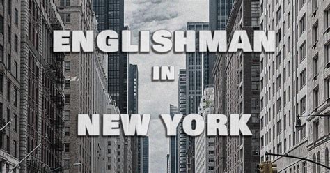 Englishman In New York Lyrics Acoustic