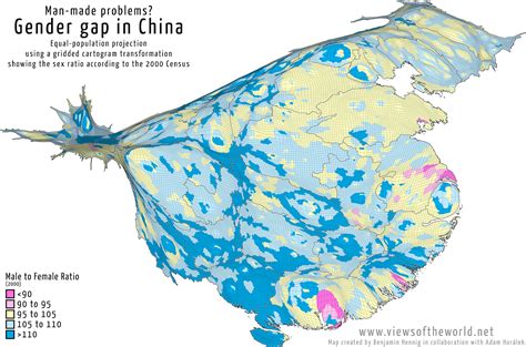 Chinas Gender Gap Views Of The Worldviews Of The World