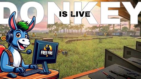 Mrdonkey Is Live Free Fire Live Noob To Pro Gameplay Freefire