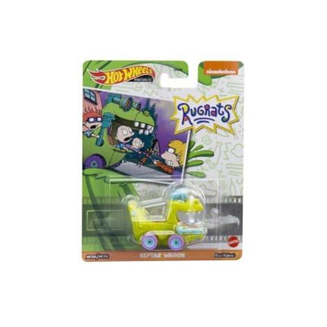 Hot Wheels Retro Entertainment Collection Of Scale Rugrats Reptar Car From Blockbuster