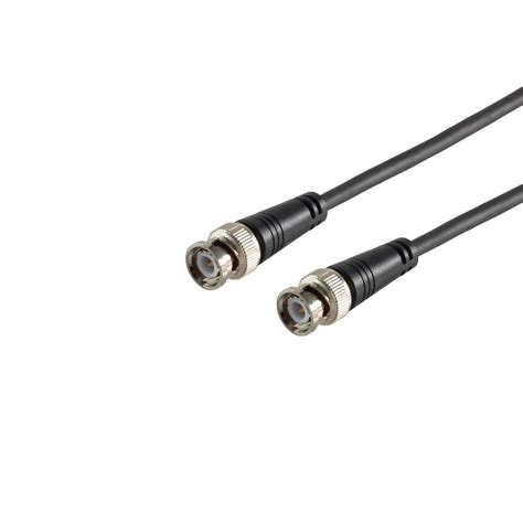 Bnc Kabel Rg Ohm M Doppelt Geschirmt X Stecker Koaxial