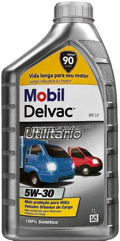 Mobil Delvac Utilitário MX LD 5W30 MSLub Sua Troca de Óleo pela