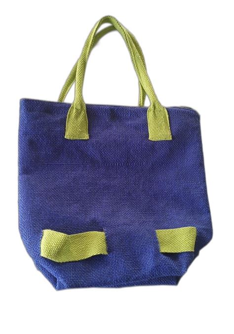 Blue And Green Jute Bag Size 9x12 Inch Lxh At Rs 65 Piece In