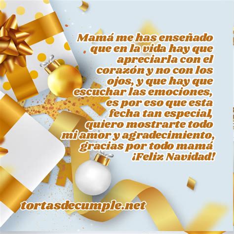 Tarjetas con mensajes de navidad para mi mama – Tortas Especiales