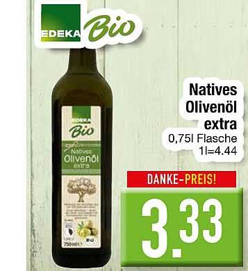 Edeka Bio Natives Oliven L Extra Angebot Bei Edeka Scherer Prospekte De