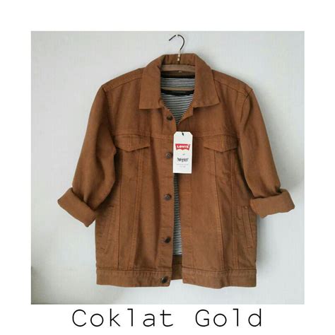 30 Levi S Jaket Coklat Gaya Terbaru