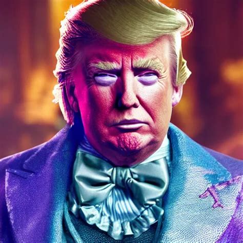 Portrait Of Donald Trump As Willy Wonka In Stable Diffusion OpenArt