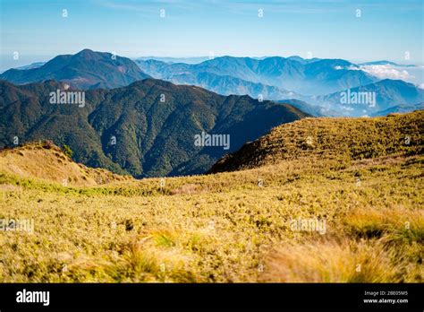 Scenic view of the sea of clouds at the summit of Mount Pulag National ...