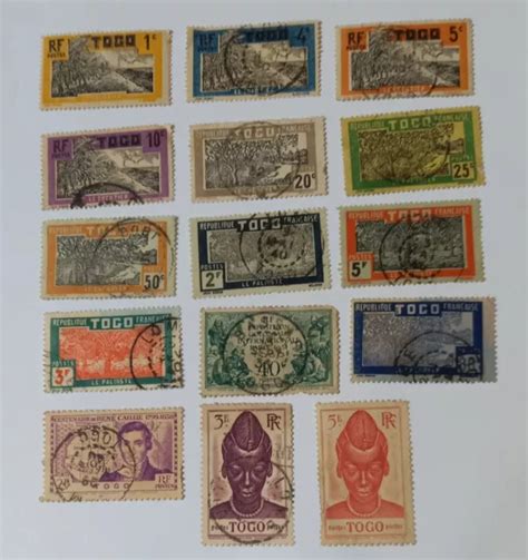 15 TIMBRES DU TOGO République Française oblitérés EUR 5 00 PicClick FR