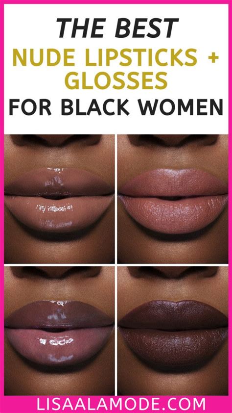 Best Black Owned Nude Lipsticks Lipstick For Dark Skin Makeup For