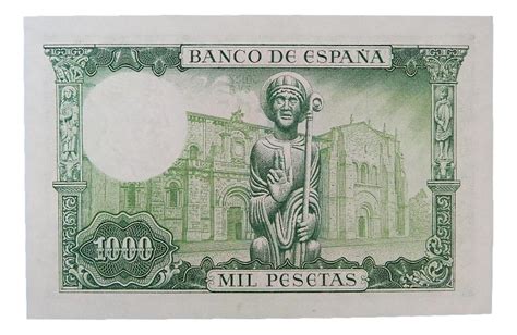 Espa A Billete Pesetas San Isidoro Ebc Monedalia Es