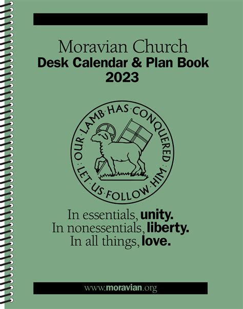 Calendars & Office Helps Archives | Moravian Church in America Bookstore