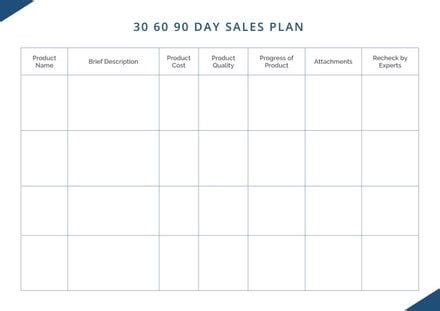 30 60 90 Day Plan Template in Microsoft Word | Template.net