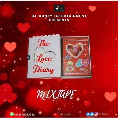 DJ Donzy- Ghana love song mix (The Love Diary Mixtape) Mp3 Download