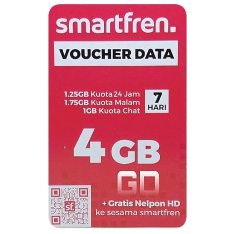 Jual Vo SmartFren 4GB Di Lapak Gudang Data Store Bukalapak