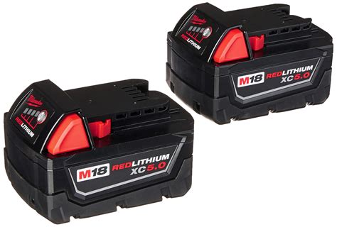 Milwaukee M Red Lithium Xc Ah Batteries