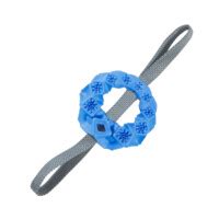 Jouet Cercle Tpr Cache Friandises Bleu X Cm Pour Chien Zolux