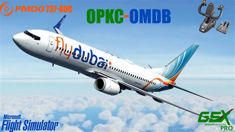 PMDG 737 800 Vatsim Real Life Flydubai Ops Karachi To Dubai