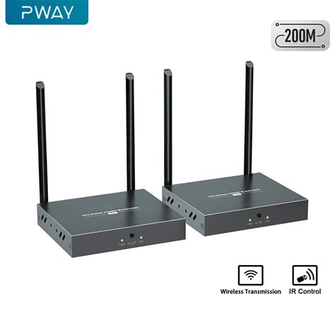 Pway M Wireless Hdmi Compatible Extender Ghz Ghz Hd P