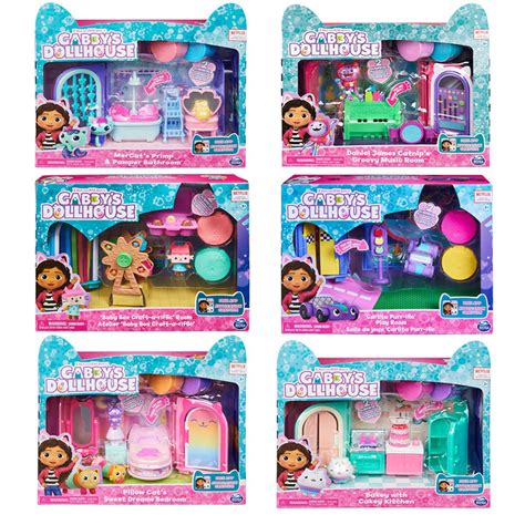 Gabby S Dollhouse Dreamworks Deluxe Room Assorted Artofit