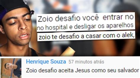 OS COMENTÁRIOS DO ZOIO NÃO SÃO MAIS OS MESMO YouTube